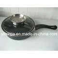 Kitchenware Carbon Steel with Lid for Pouring Oil Cookware